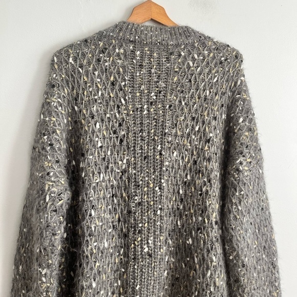 Angela Mara Metallic Chunky Sweater - Picture 7 of 7